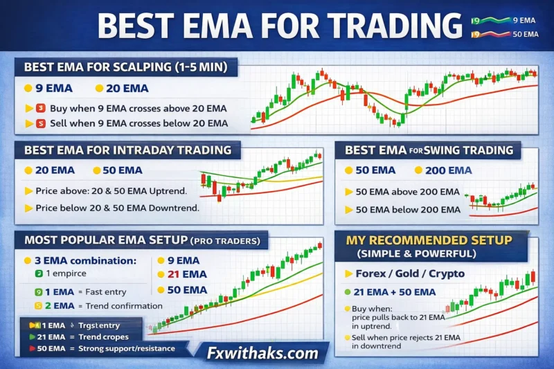 Best EMA for Trading – Simple & Practical Guide for Traders